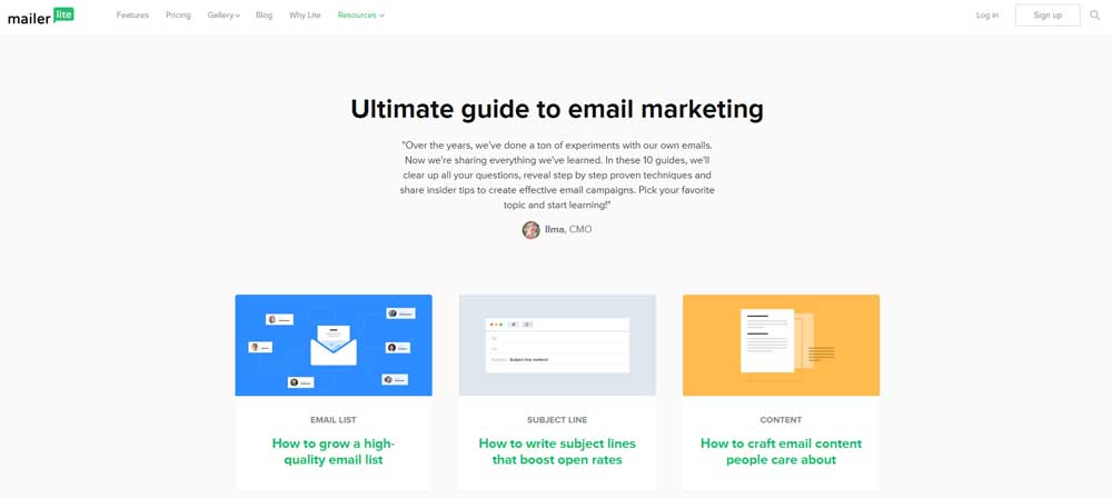 MailerLite Guides